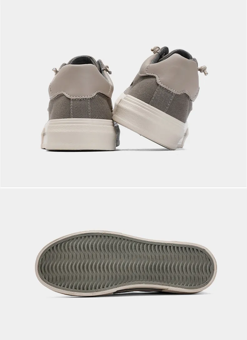 Zapatos deportivos de moda para hombres de alta calidad de fábrica en China, zapatillas de lona trendy