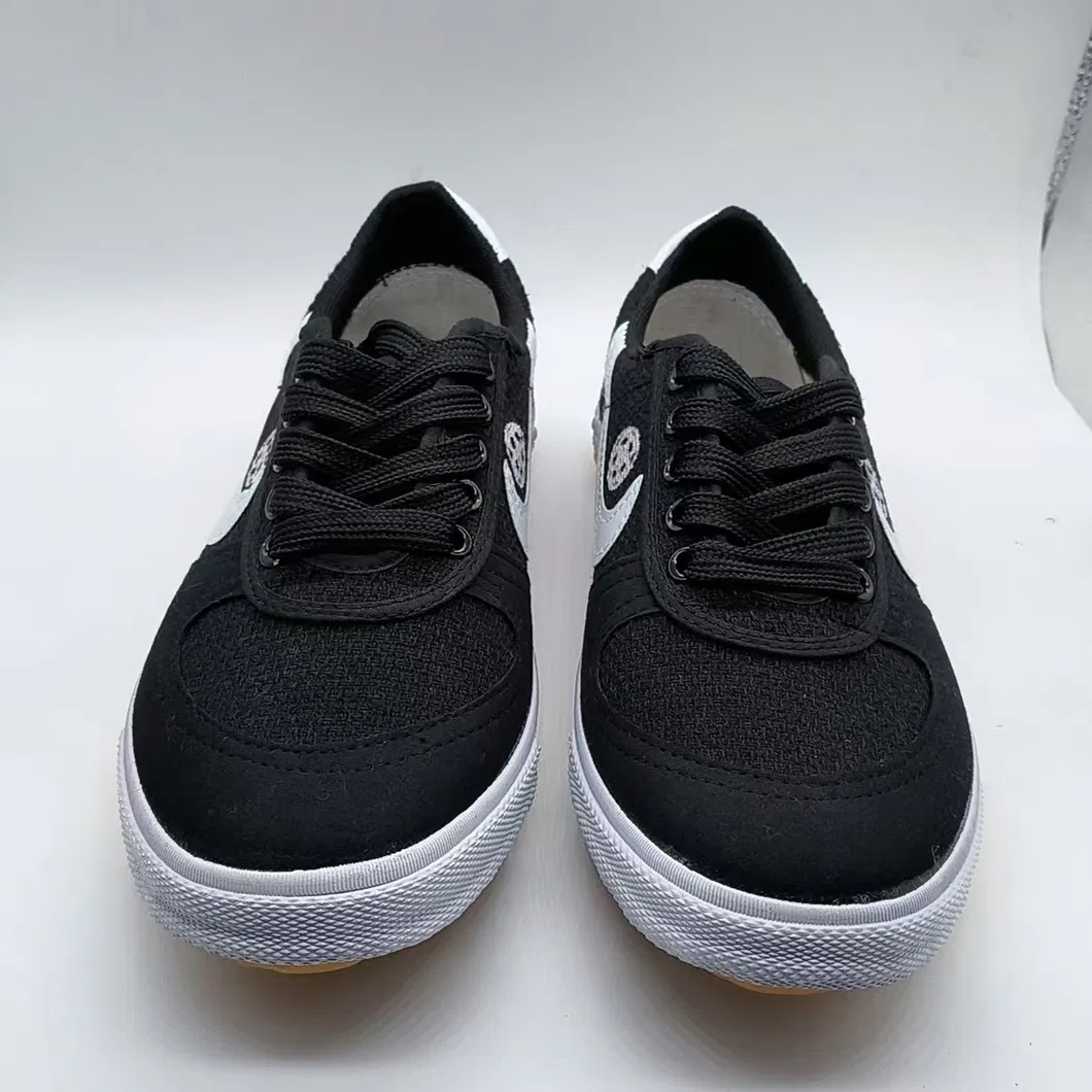 Zapatos deportivos de lona ligeros y transpirables con suela de caucho vulcanizado