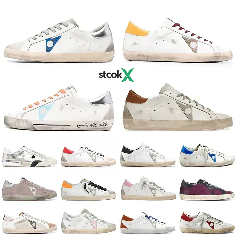 Zapatillas de plataforma doradas de diseño casual para hombres y mujeres de alta calidad