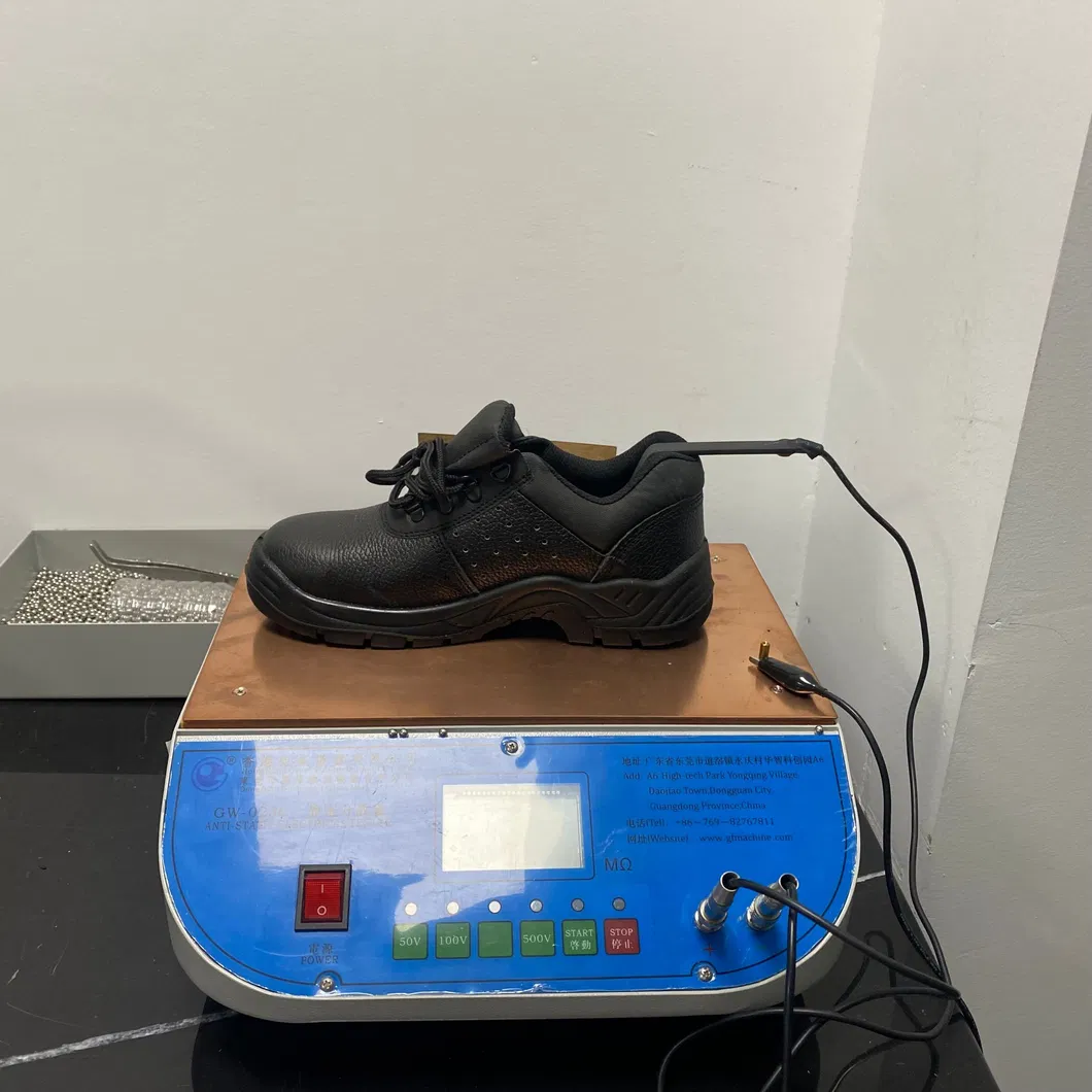 Zapatos de seguridad para hombres de construcción cómodos con protección para los dedos
