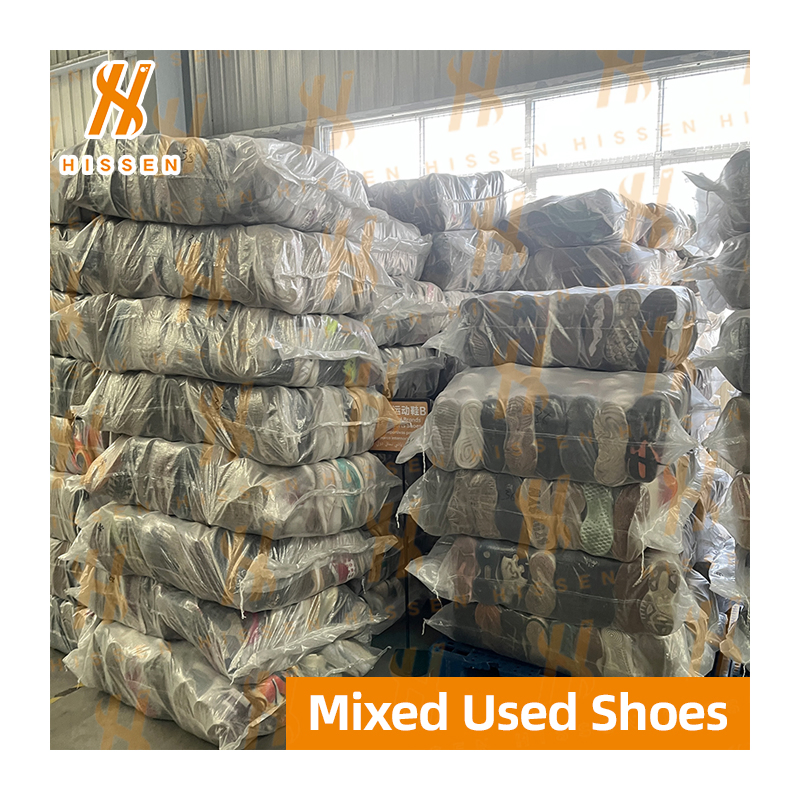 Zapatos de tacón de segunda mano en venta, zapatillas deportivas usadas de Vietnam