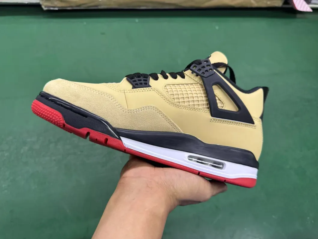Zapatillas Deportivas para Hombres Zapatillas de Baloncesto 4s Zapatillas de Deporte para Mujeres Plataforma para Correr al Aire Libre
