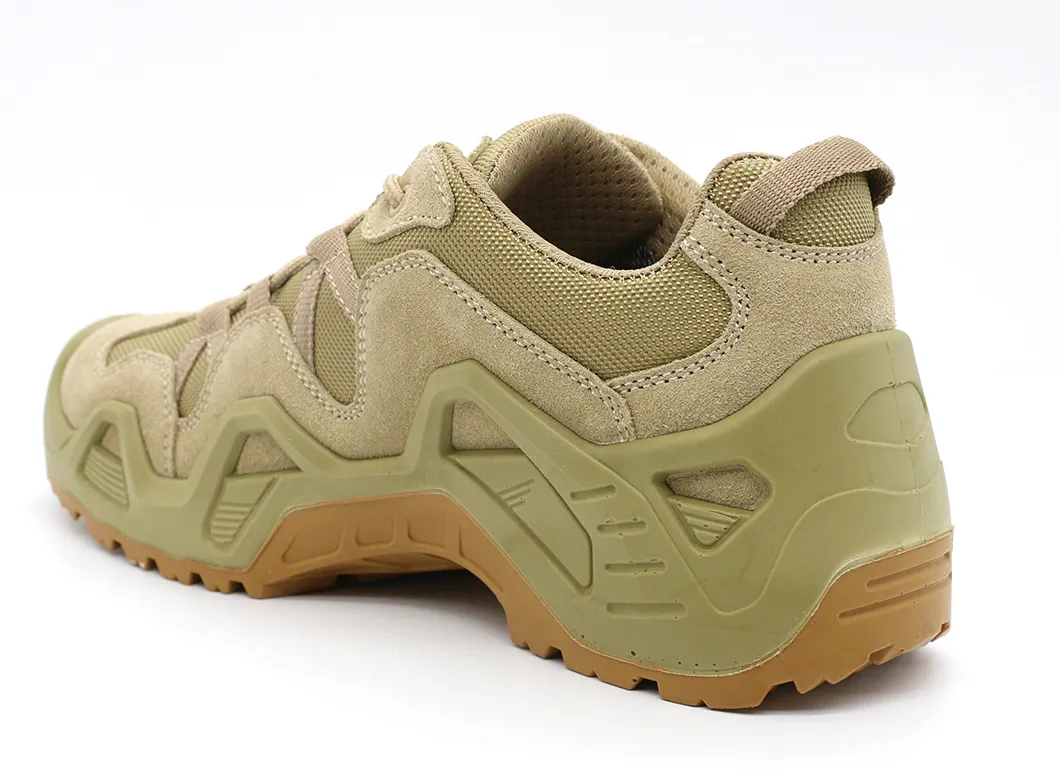 Calzado exterior bajo de ante suave con nylon resistente a perforaciones