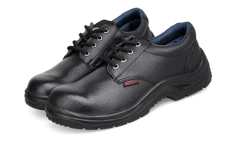 Zapatos de trabajo antiestáticos, zapatos de seguridad, zapatos de protección laboral de cuero microfibra