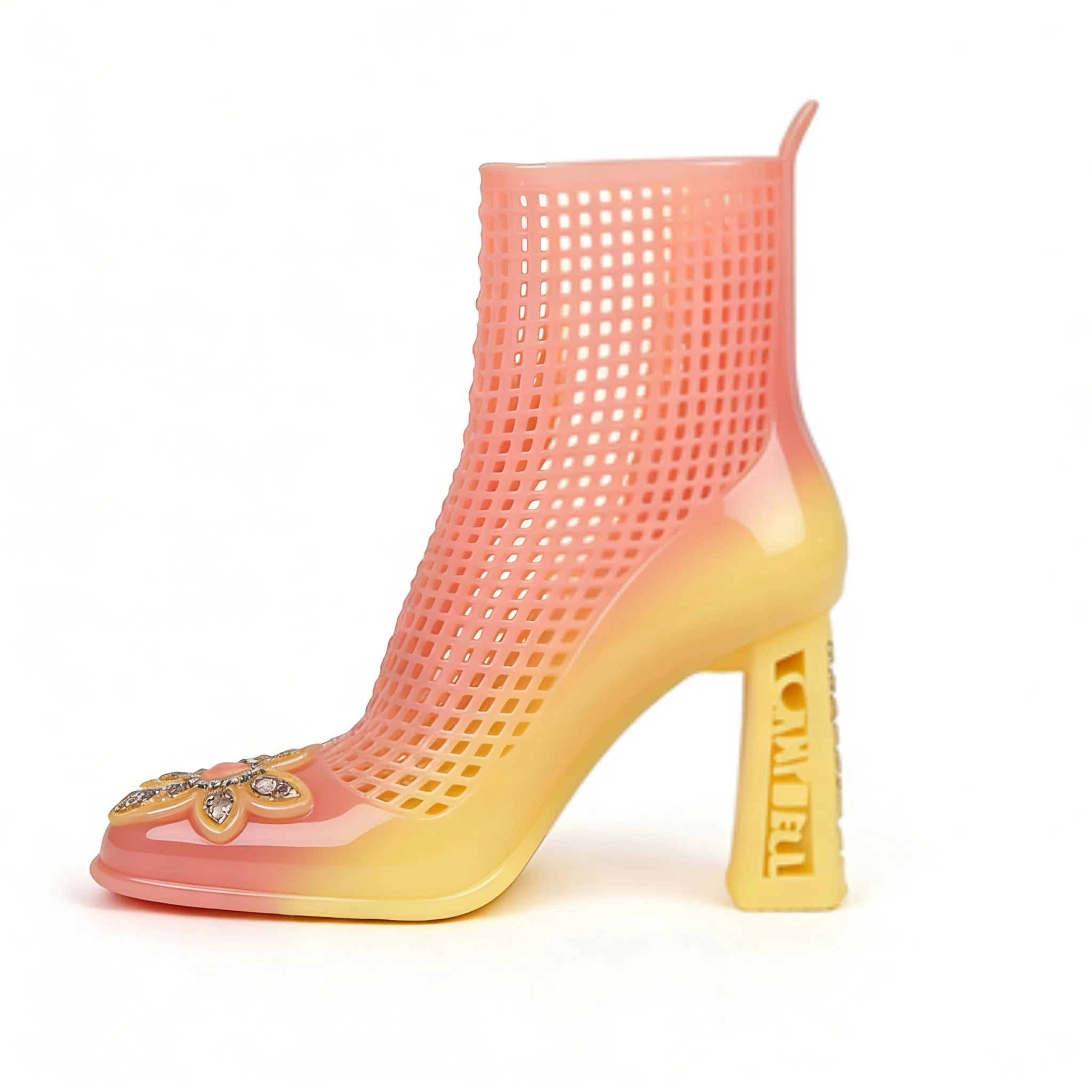 3D Material de resina impresa Plataforma Tacones Altos Damas Antideslizante Transpirable 2026 Zapatos