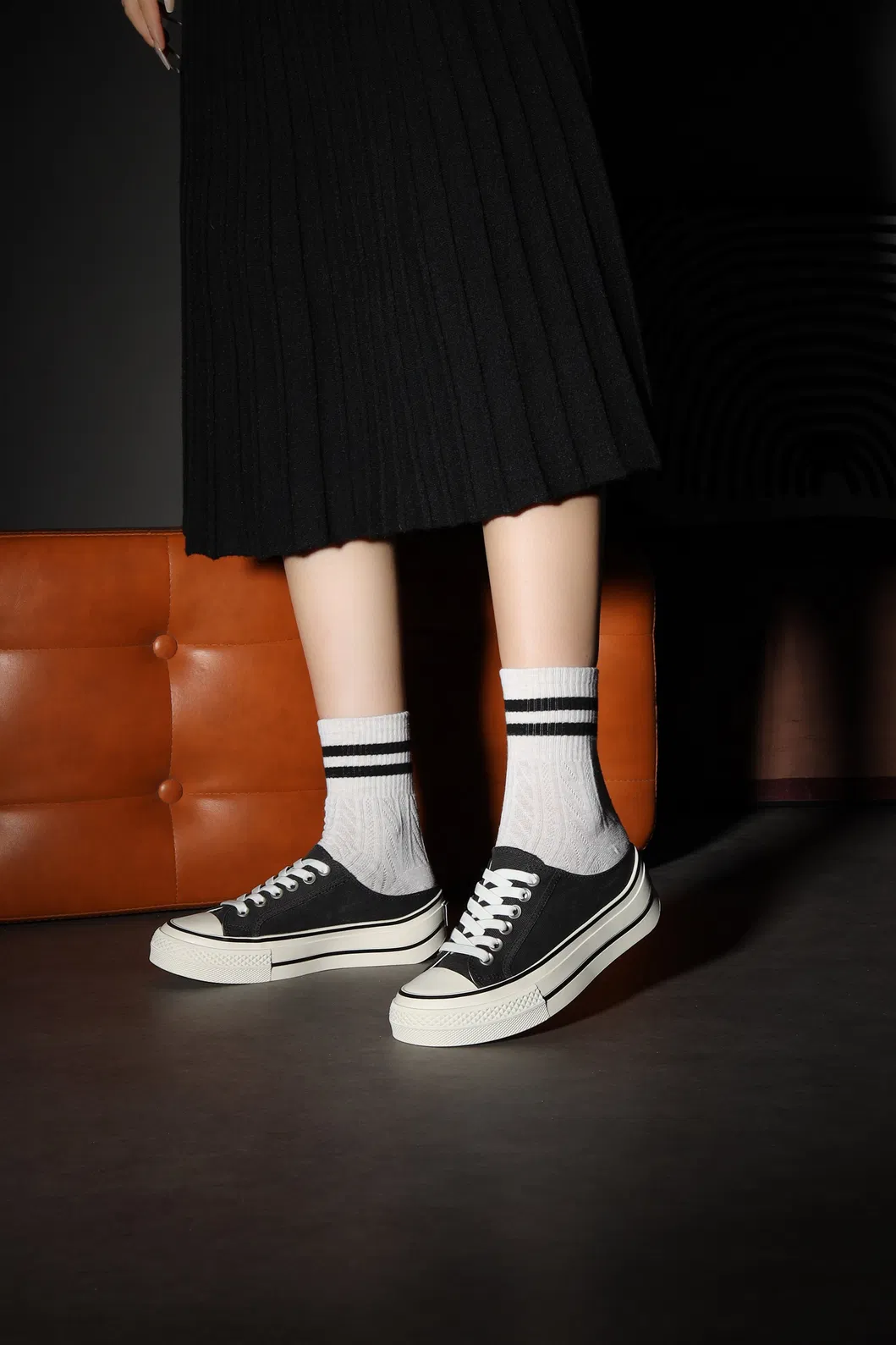 Zapatos de lona para dama, zapatillas de lona de moda