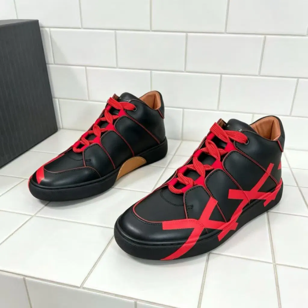 Zapatillas Zenga para hombres 1: 1 Super Clone de alta calidad, zapatillas de moda hechas a mano, zapatos de trabajo