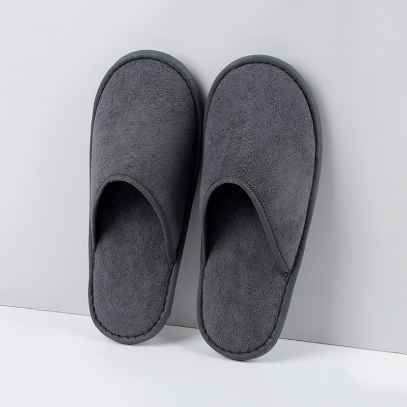Zapatillas de hotel personalizadas con logo EVA baratas desechables para baño de hotel