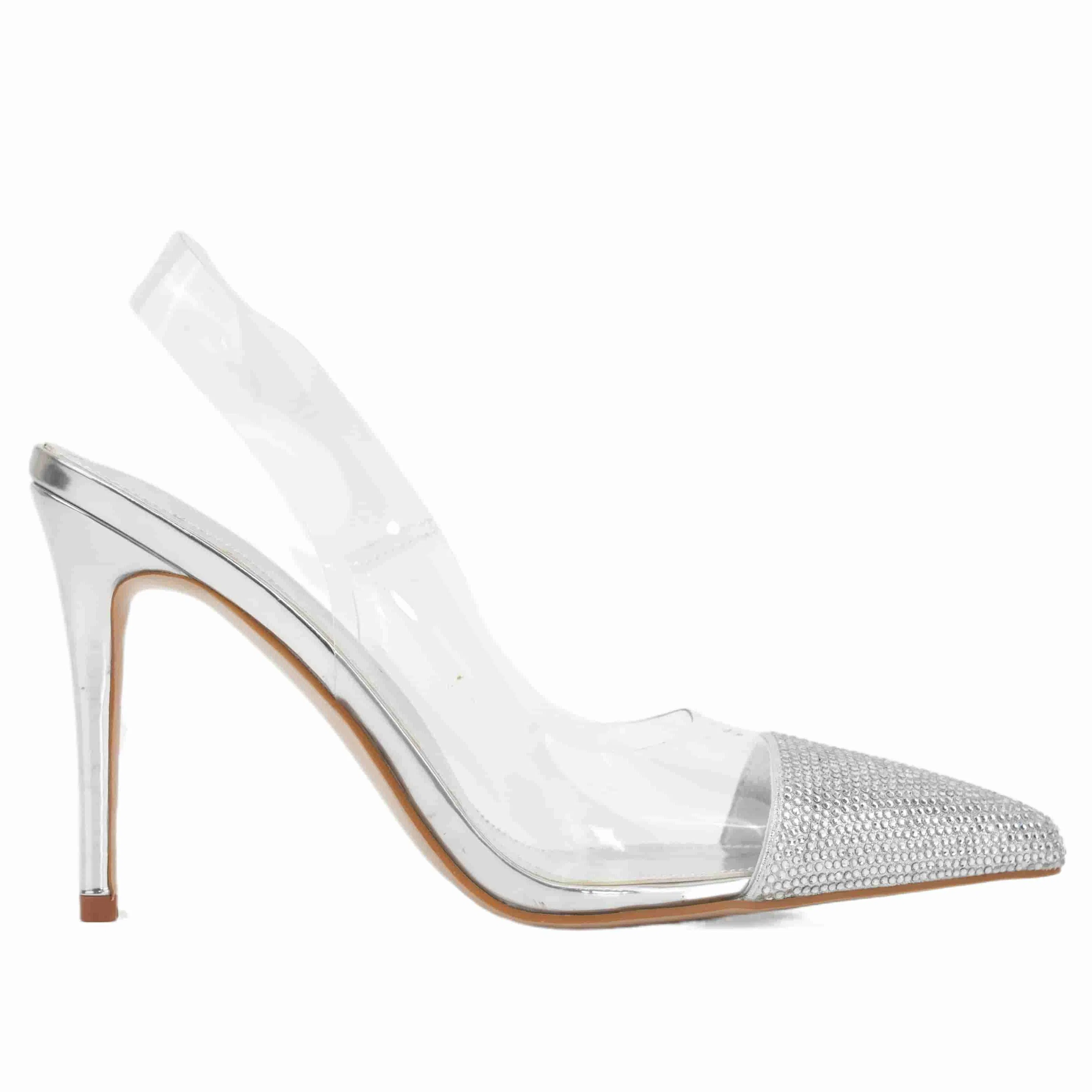 Últimas zapatillas de tacón alto de moda para fiesta, vestido de boda, calzado de novia