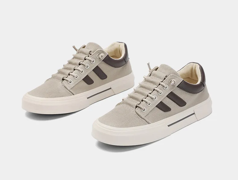 Zapatos deportivos de moda para hombres de alta calidad de fábrica en China, zapatillas de lona trendy