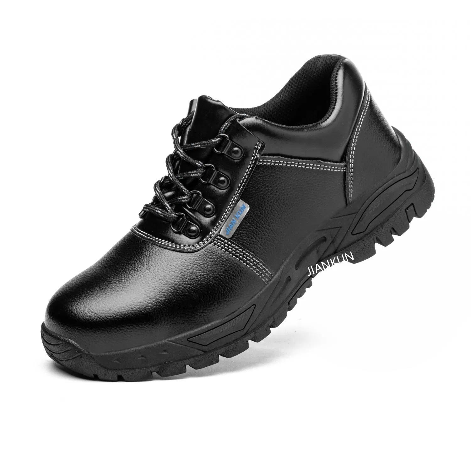 Botas de seguridad de cuero con puntera de acero