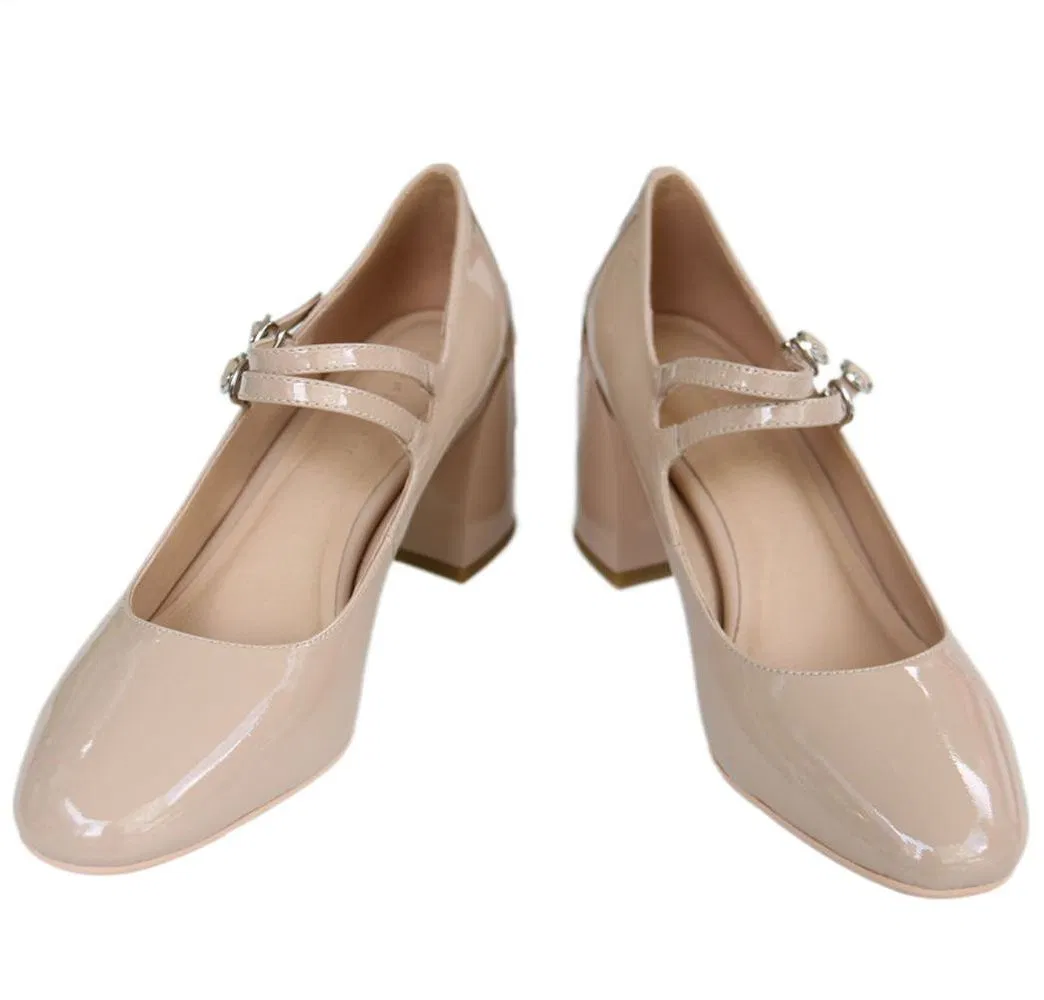 Zapato de mujer Mary Jane de tacón alto sexy para fiesta al por mayor