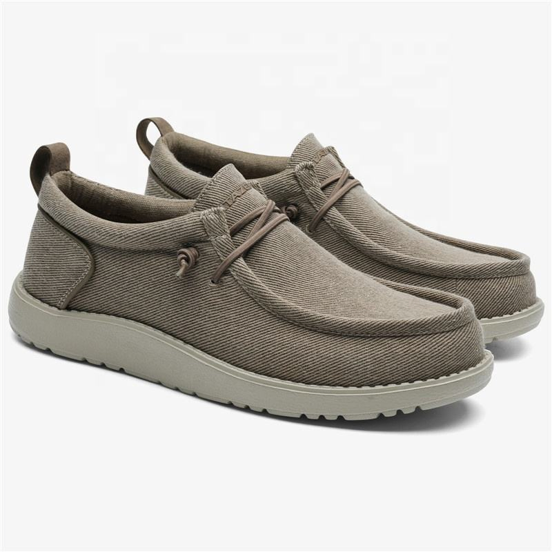 Zapatos de hombre casuales de lona personalizables de fábrica Itazero al por mayor, zapatillas transpirables antideslizantes