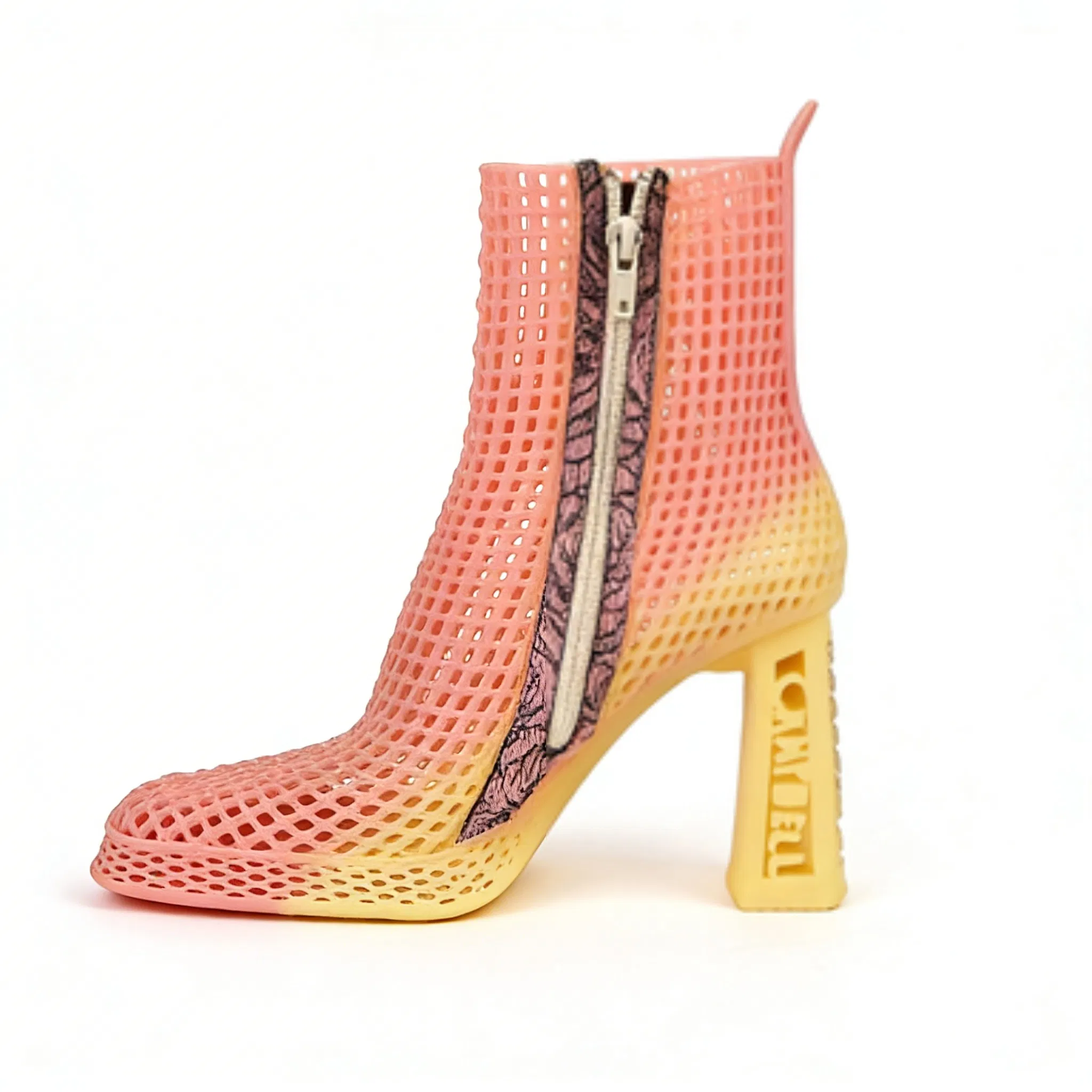 3D Material de resina impresa Plataforma Tacones Altos Damas Antideslizante Transpirable 2026 Zapatos