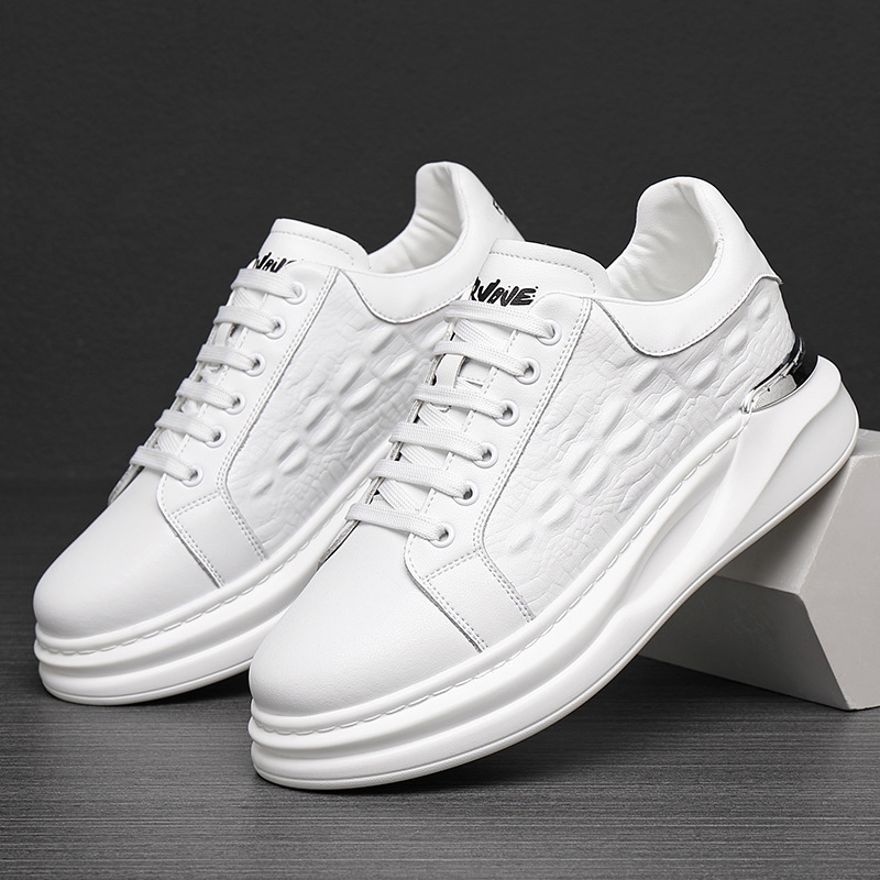 Zapatos Casuales Nuevos para Hombre de Gran Tamaño Size38-49 Zapatos Blancos de Moda para Hombre Zapatos Deportivos para Hombre