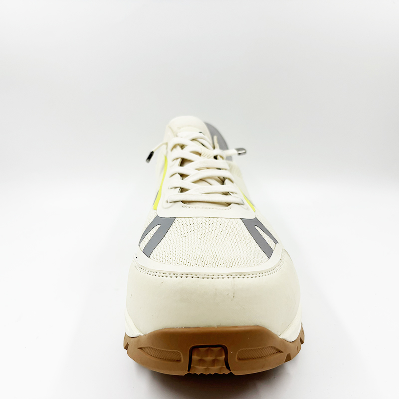 Zapatos de seguridad ligeros transpirables de acero para hombre Trabajo Zapatos