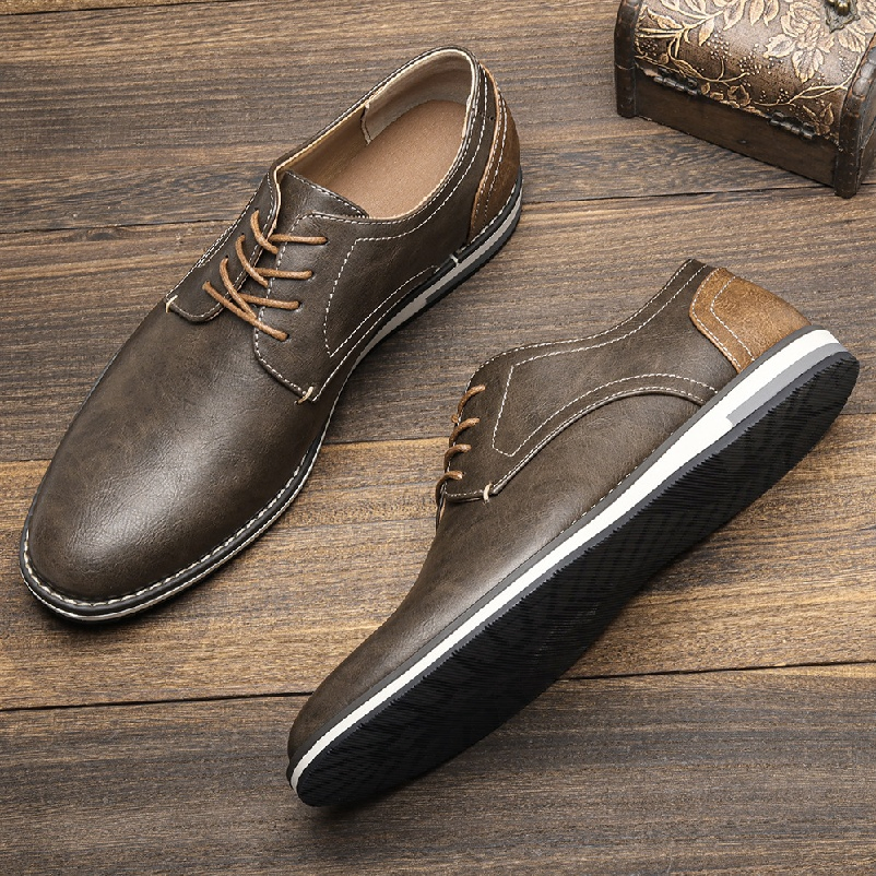Zapatos de vestir ligeros y a la moda para hombres, ideales para reuniones sociales