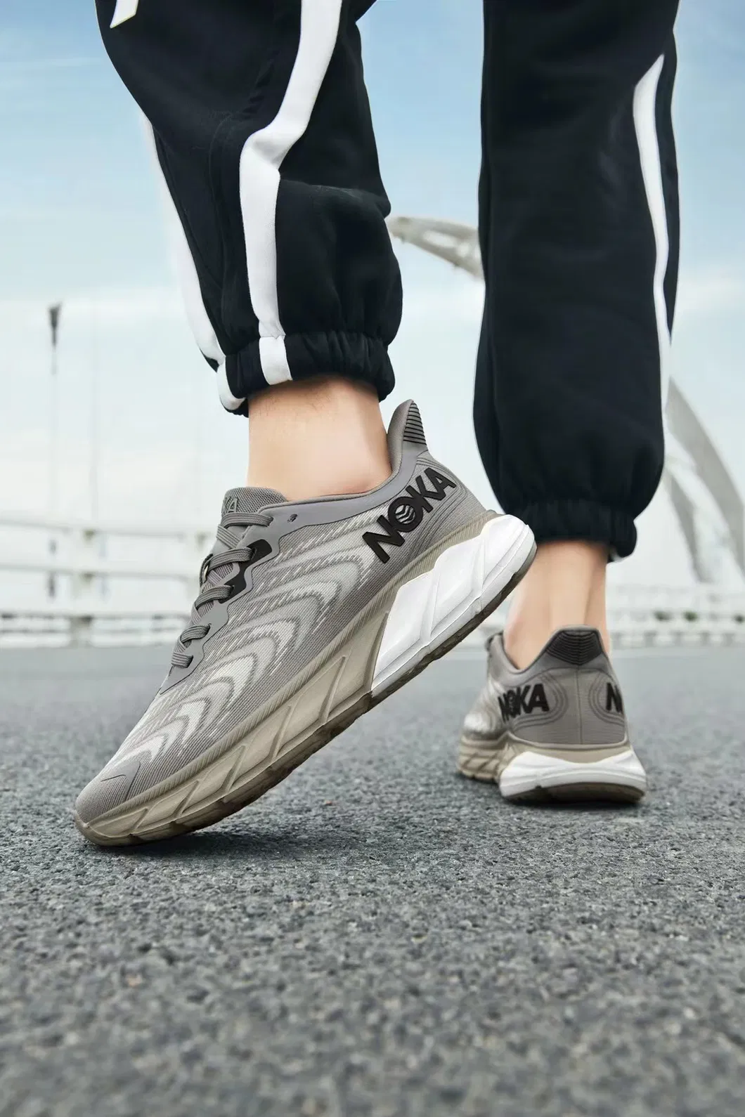 2024 Nuevos Zapatos de Moda Zapatos Deportivos Marca Calzado, Nuevo Estilo Casual Zapatillas para Correr para Hombres, Stock de Bajo MOQ Zapatos de Ocio Cómodos