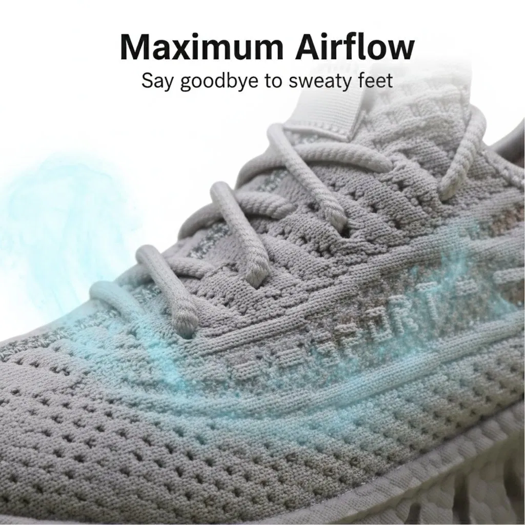 Zapato de moda urbano - Zapatilla casual de Flyknit a la moda y zapato cómodo para correr