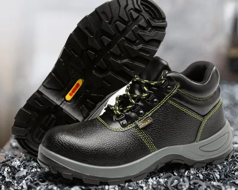 Zapatos de seguridad de cuero