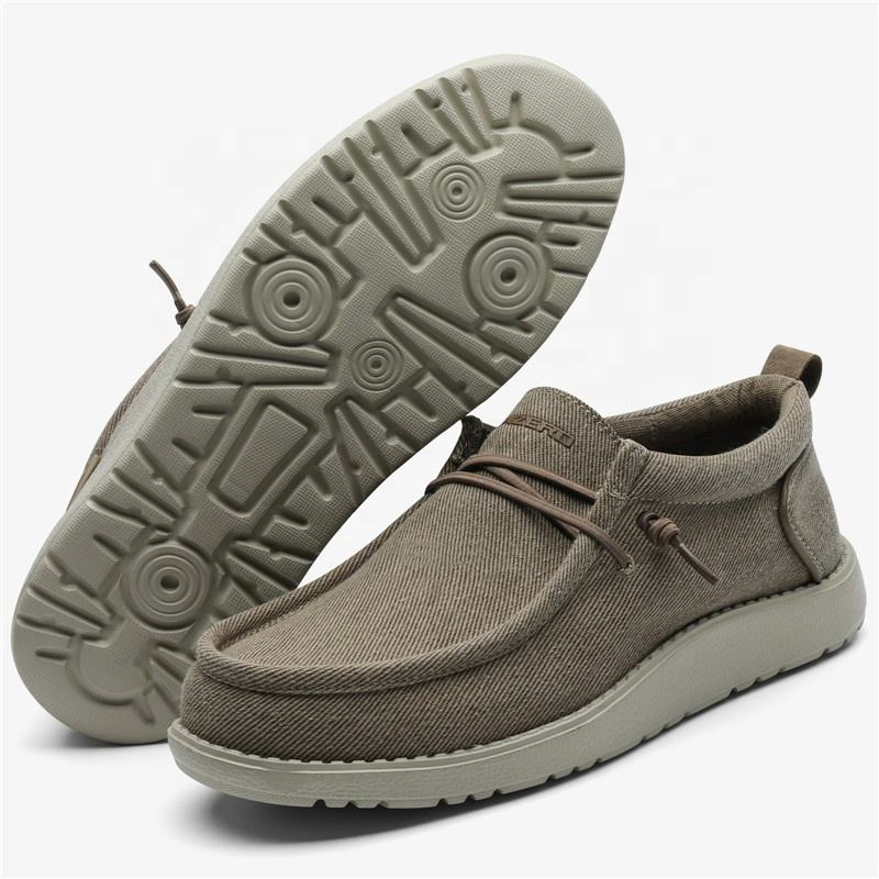 Zapatos de hombre casuales de lona personalizables de fábrica Itazero al por mayor, zapatillas transpirables antideslizantes