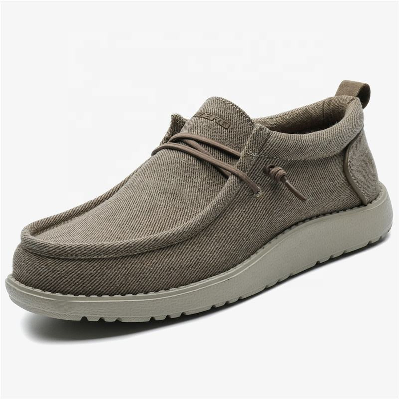 Zapatos de hombre casuales de lona personalizables de fábrica Itazero al por mayor, zapatillas transpirables antideslizantes