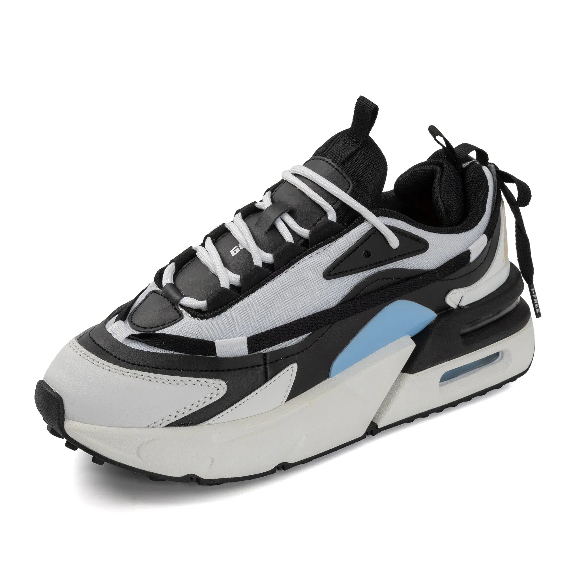 Zapatillas deportivas casuales de malla dechunky con color de cojín de aire