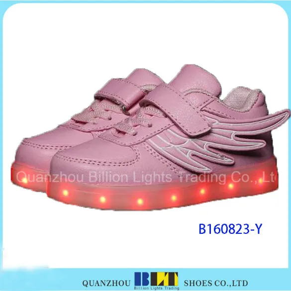 Nuevos zapatos LED ligeros casuales para mujeres y hombres