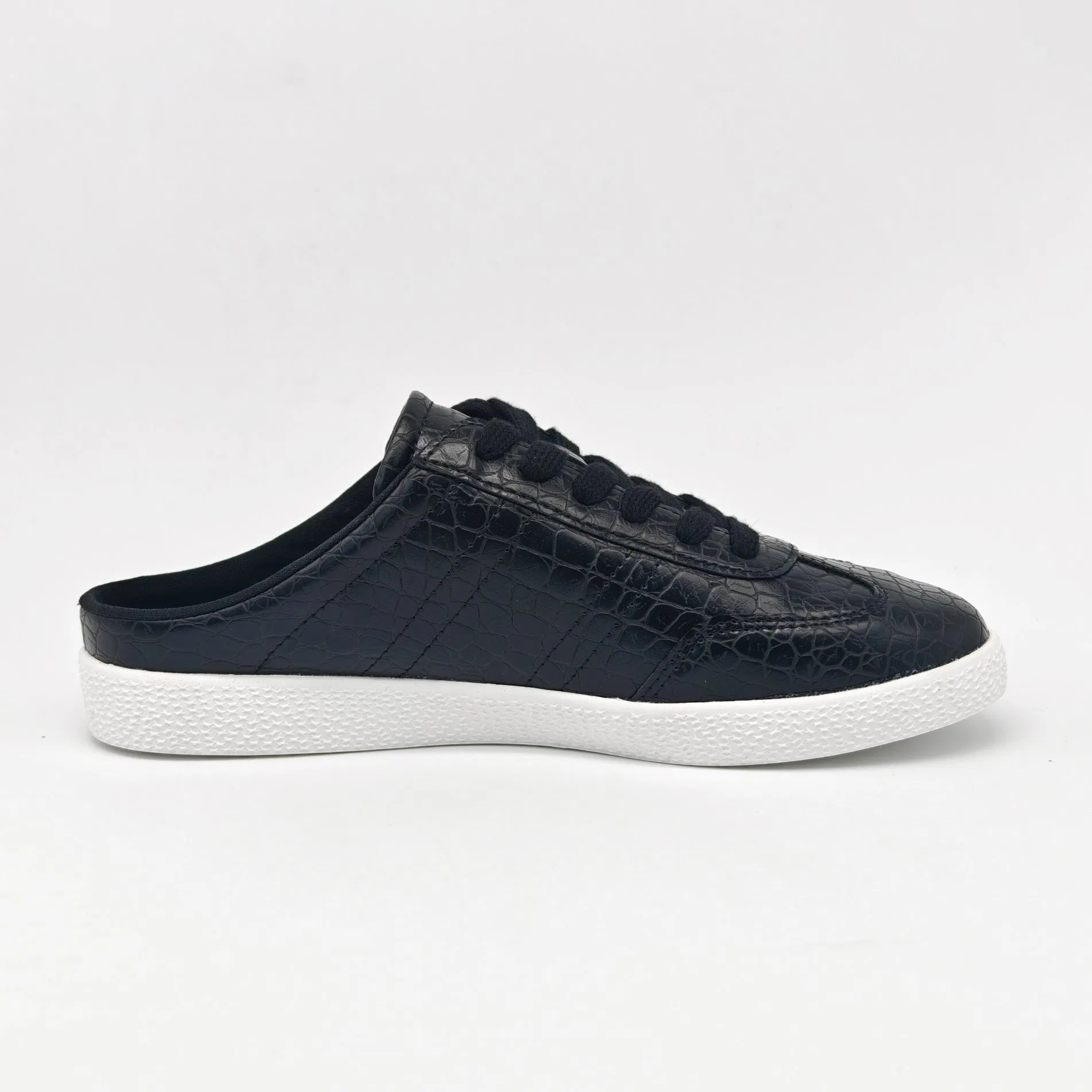 Zapatos de mujer de mayorista con cordones, estilo híbrido, parte superior duradera, calzado exterior transpirable