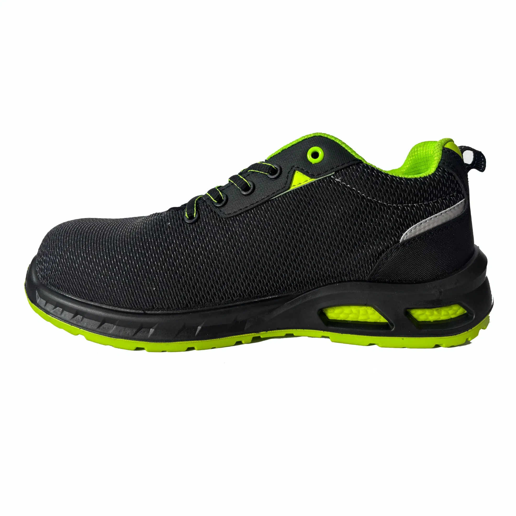 Zapatos de seguridad industriales para hombres, con punta de acero, antideslizantes y a prueba de pinchazos