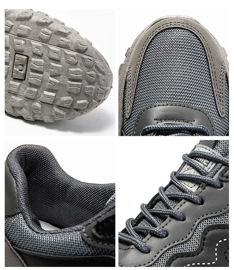 Zapatilla deportiva casual de hombre con suela gruesa personalizada para correr al aire libre