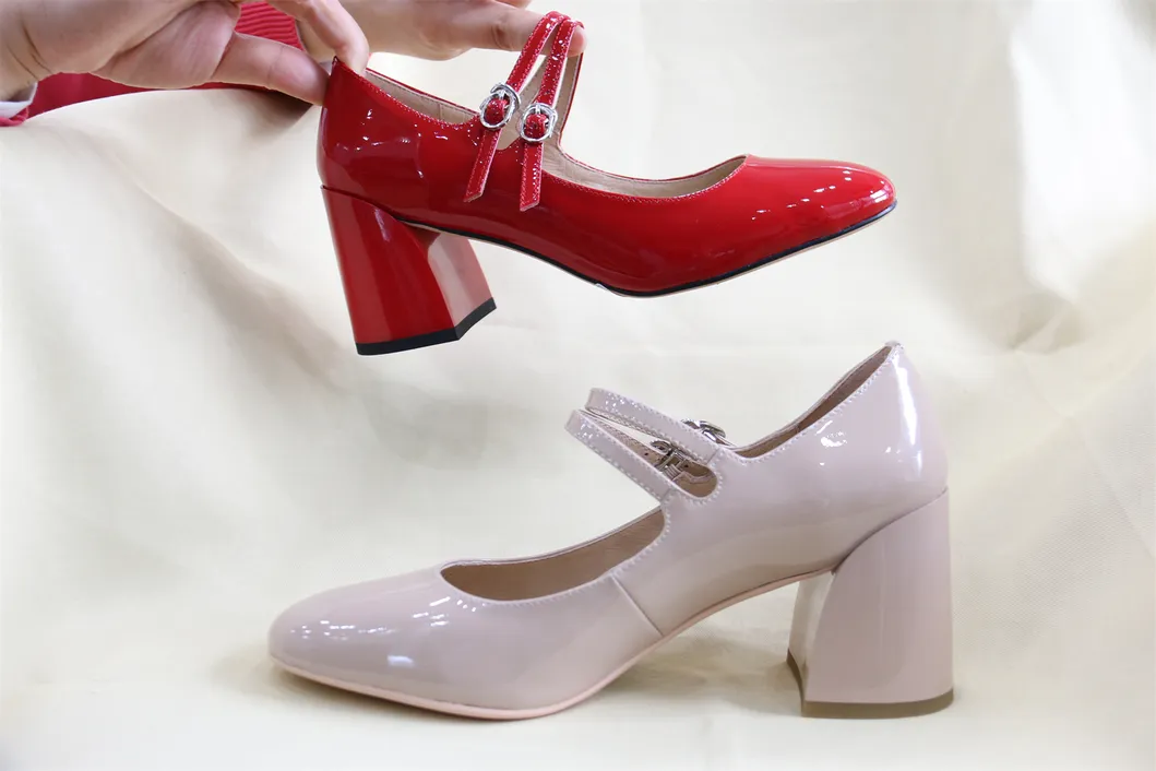 Zapato de mujer Mary Jane de tacón alto sexy para fiesta al por mayor