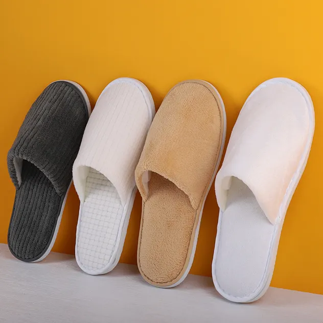 Zapatillas de lujo desechables ecológicas para hoteles - 30cm Tamaño del paquete