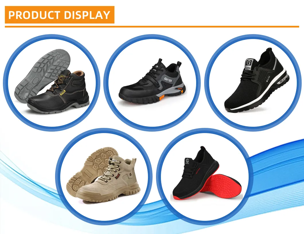 Zapatos de seguridad ligeros y transpirables