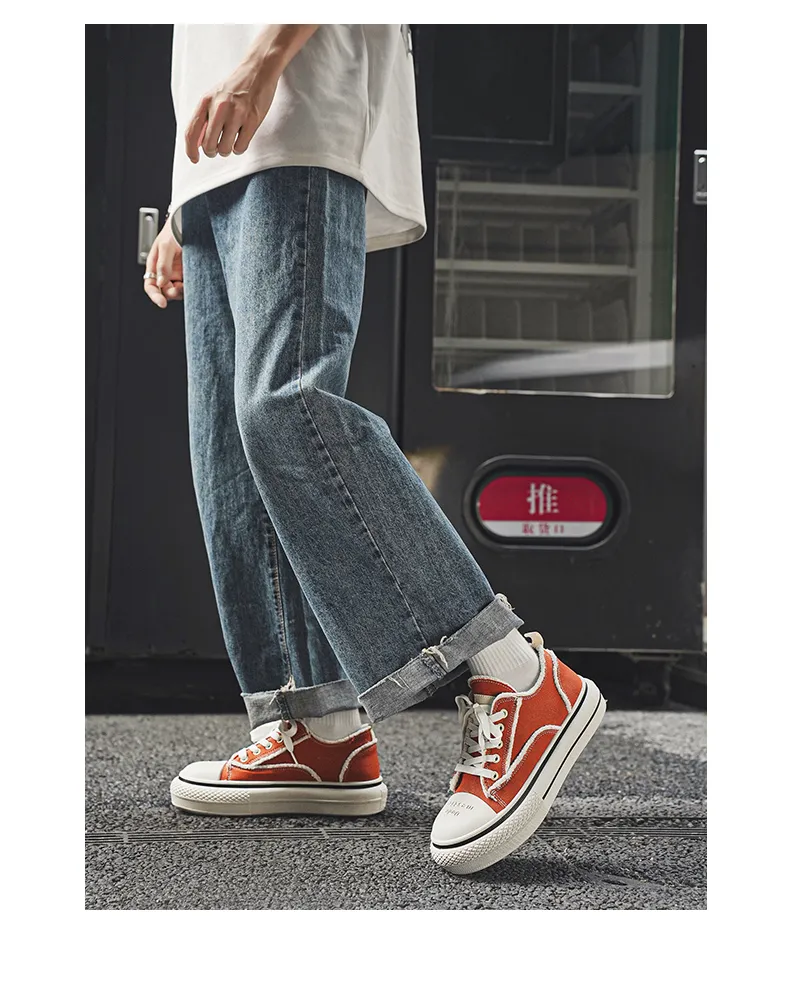 Zapatos de lona de moda, deportivos y casuales