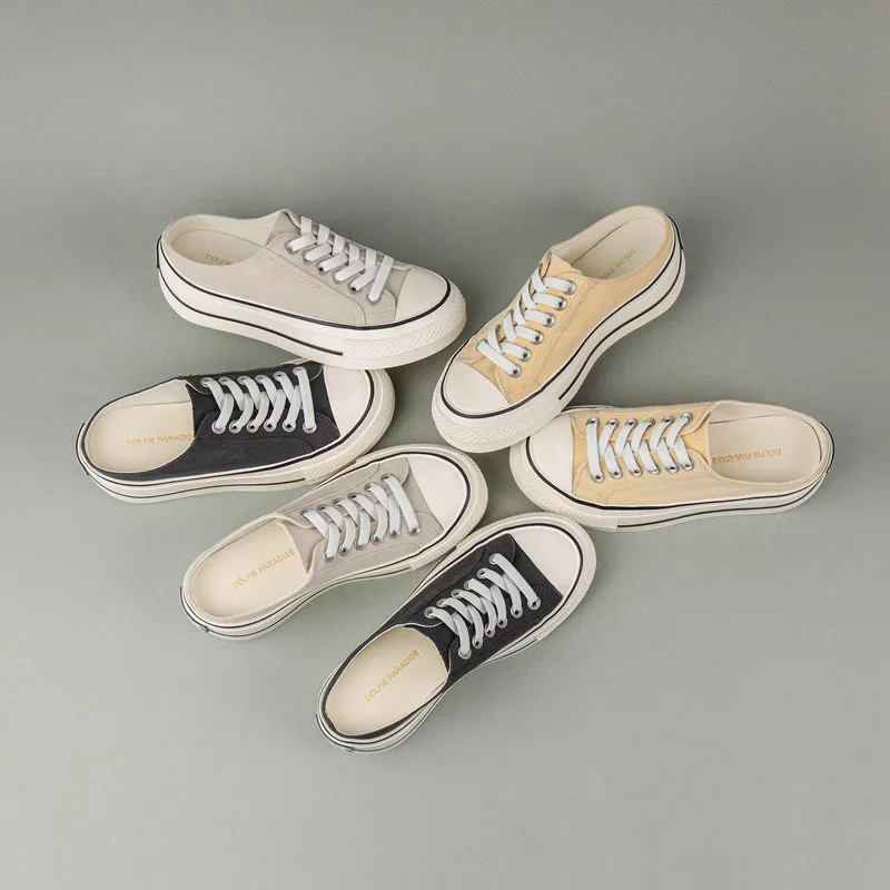 Zapatos de lona para dama, zapatillas de lona de moda