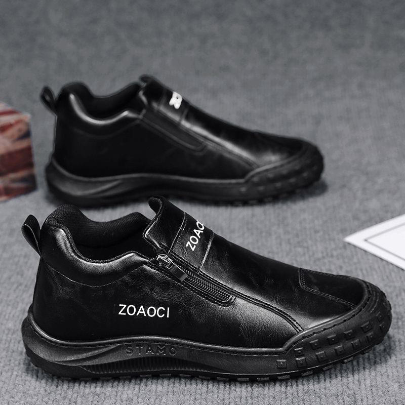 Zapatos de tablero casuales cómodos para hombres - Diseño sin cordones