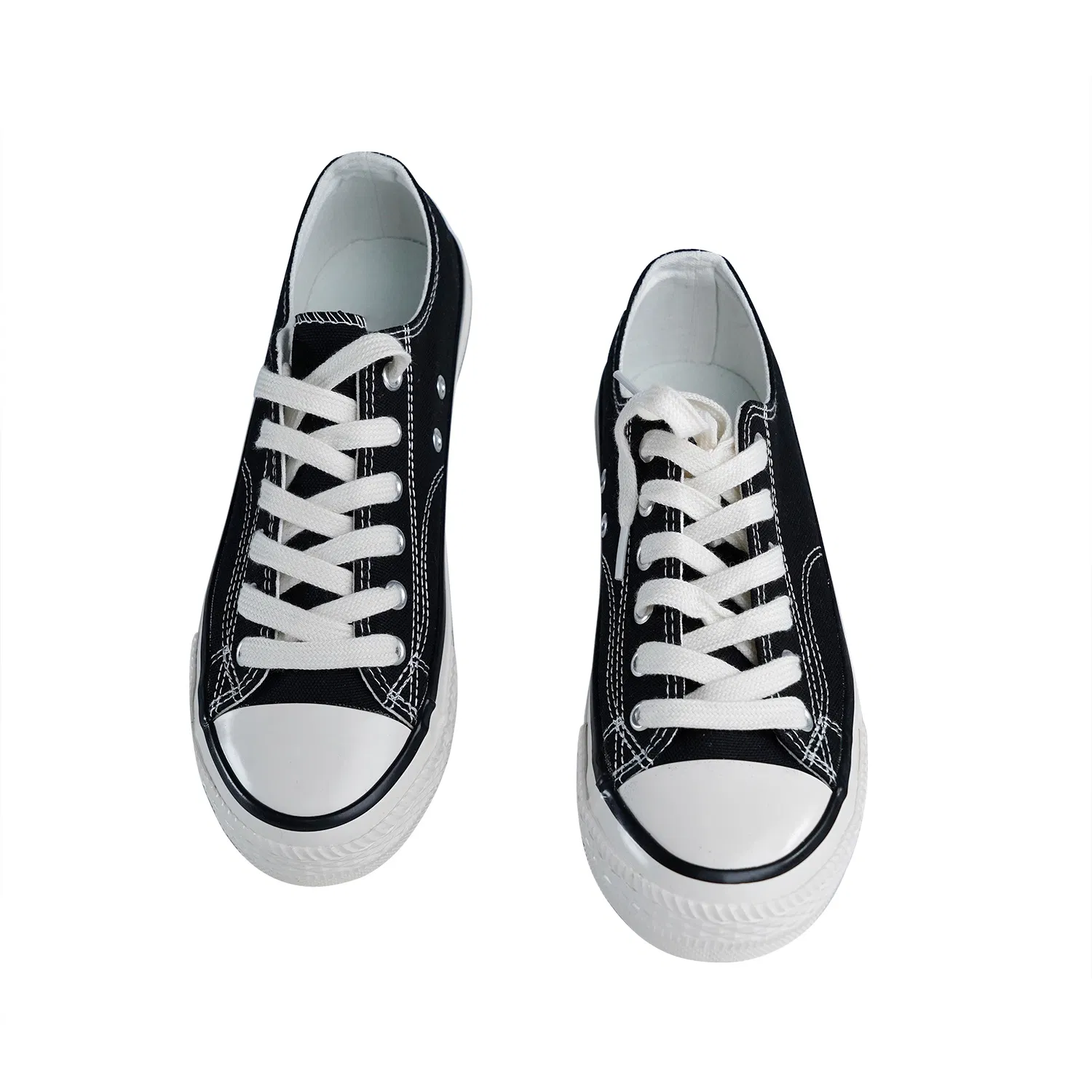 Zapatilla plana de lona unisex casual para escuela, niños y niñas, venta al por mayor