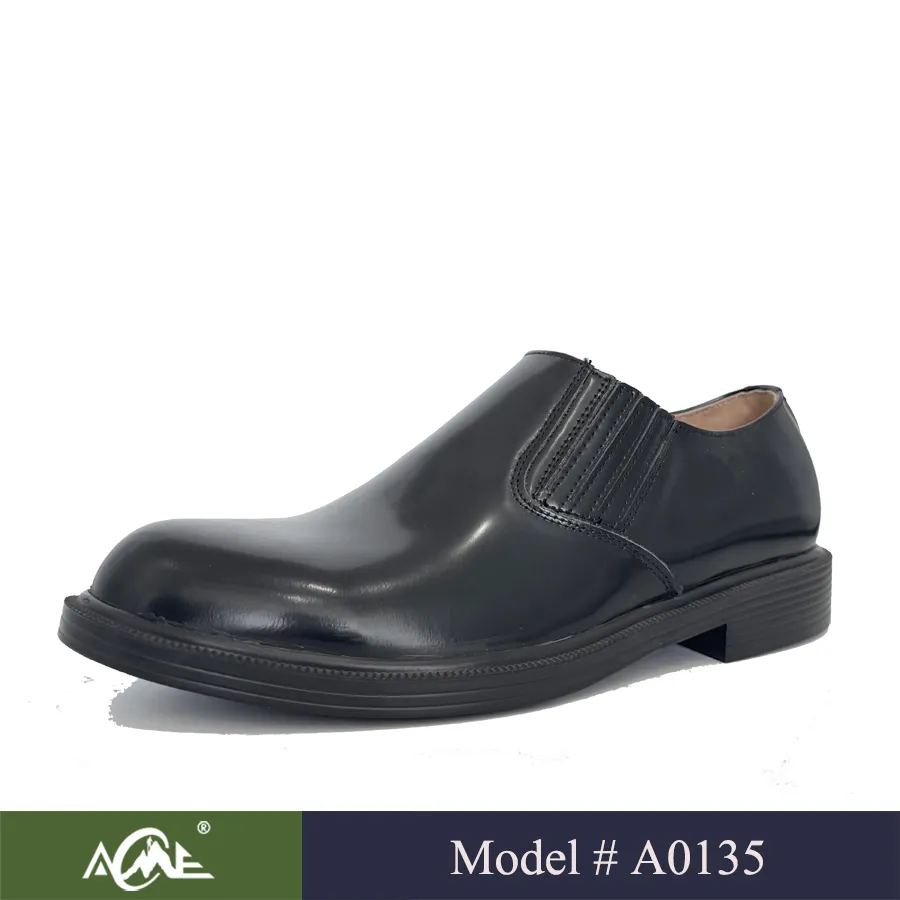 Zapatos Oxford de cuero clásico