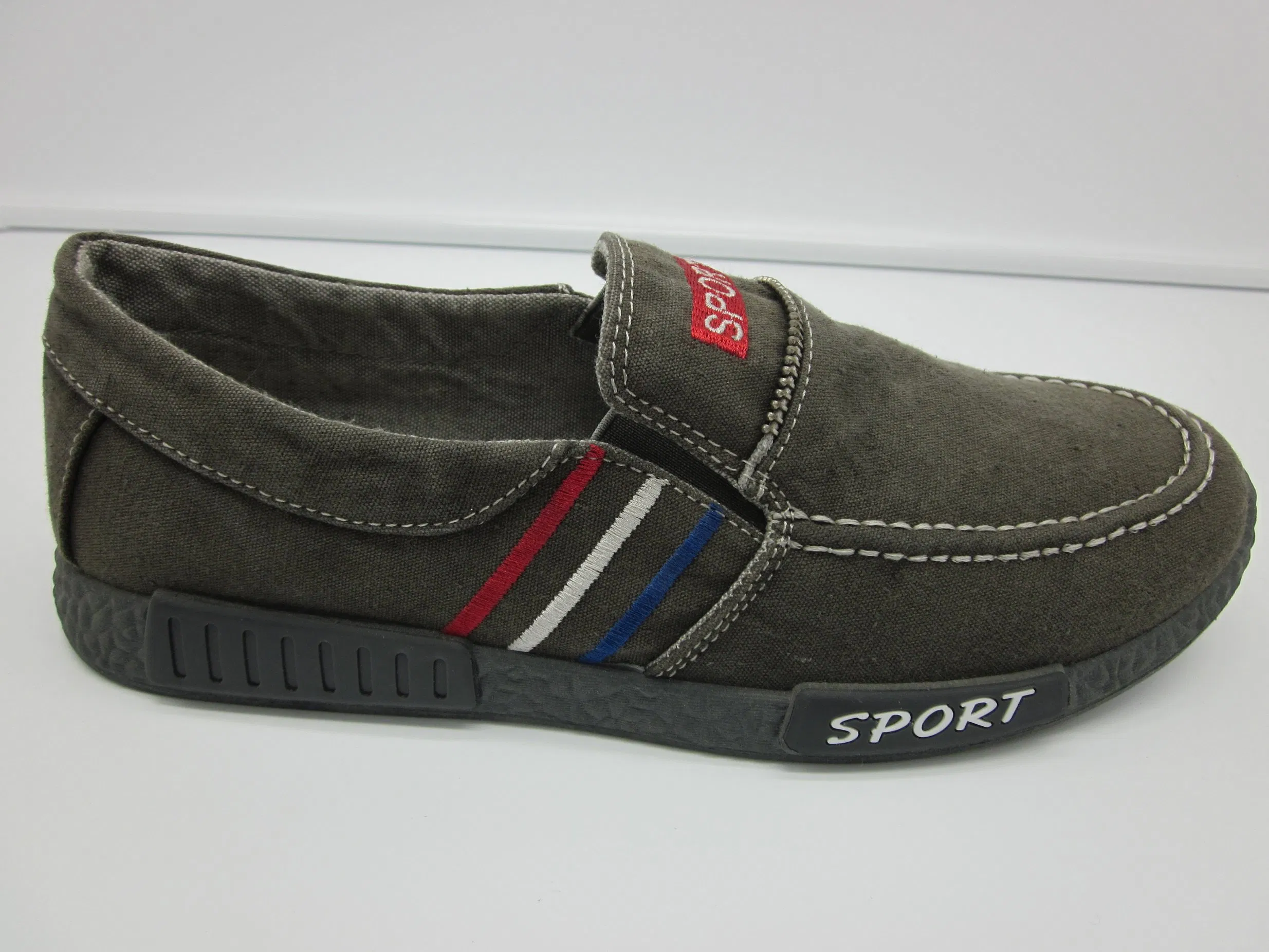 Zapatillas de lona casuales de corte bajo en estilo de mezclilla lavada