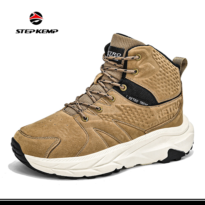 Botas de senderismo impermeables para hombres, calzado para actividades al aire libre, trekking y camping Ex-23h8276