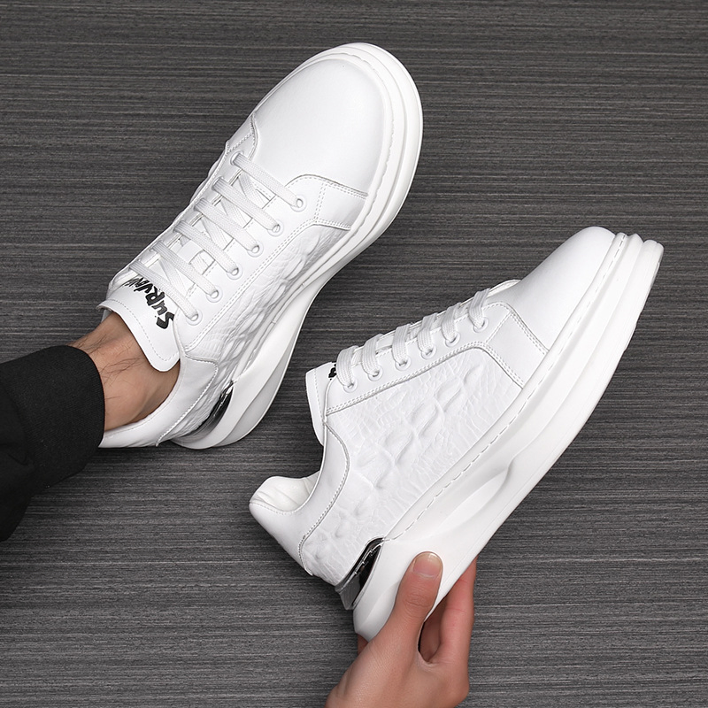 Zapatos Casuales Nuevos para Hombre de Gran Tamaño Size38-49 Zapatos Blancos de Moda para Hombre Zapatos Deportivos para Hombre