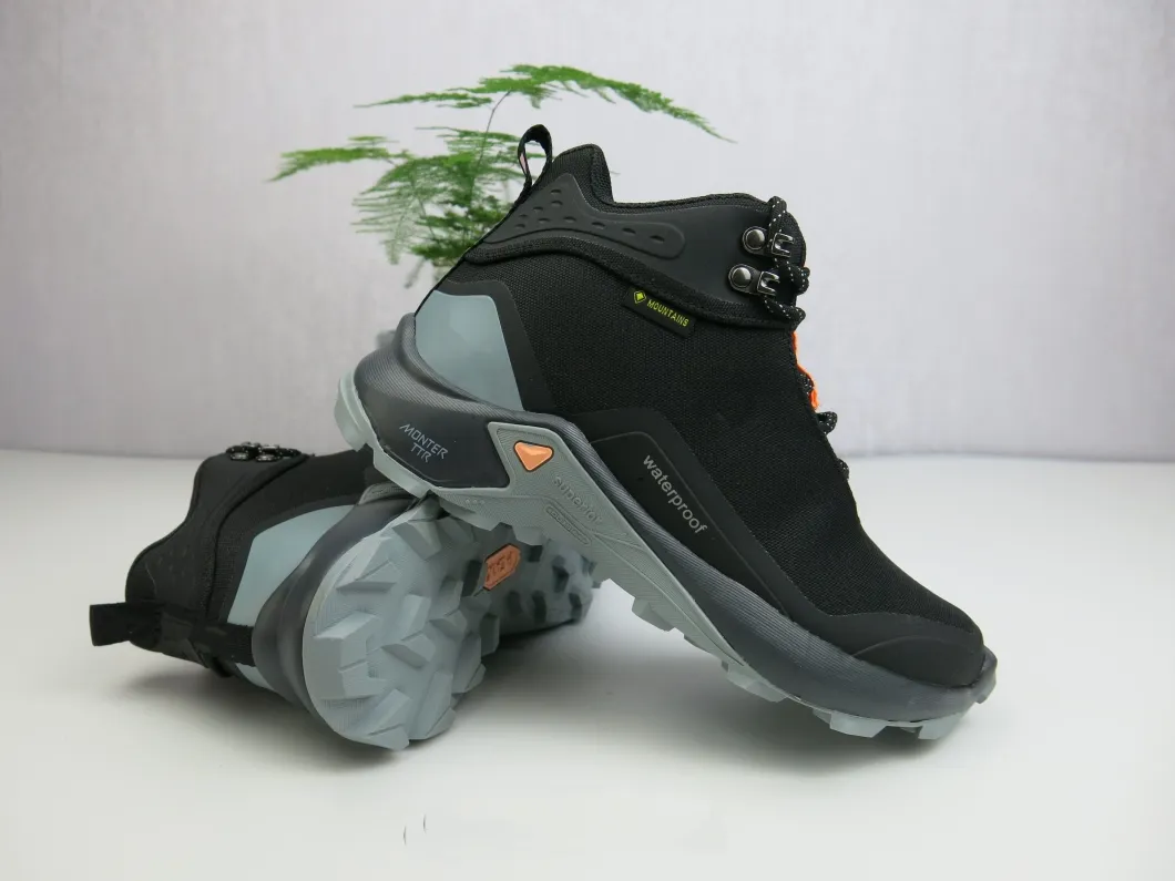 Zapatos de construcción impermeables MID - Botas de senderismo al aire libre