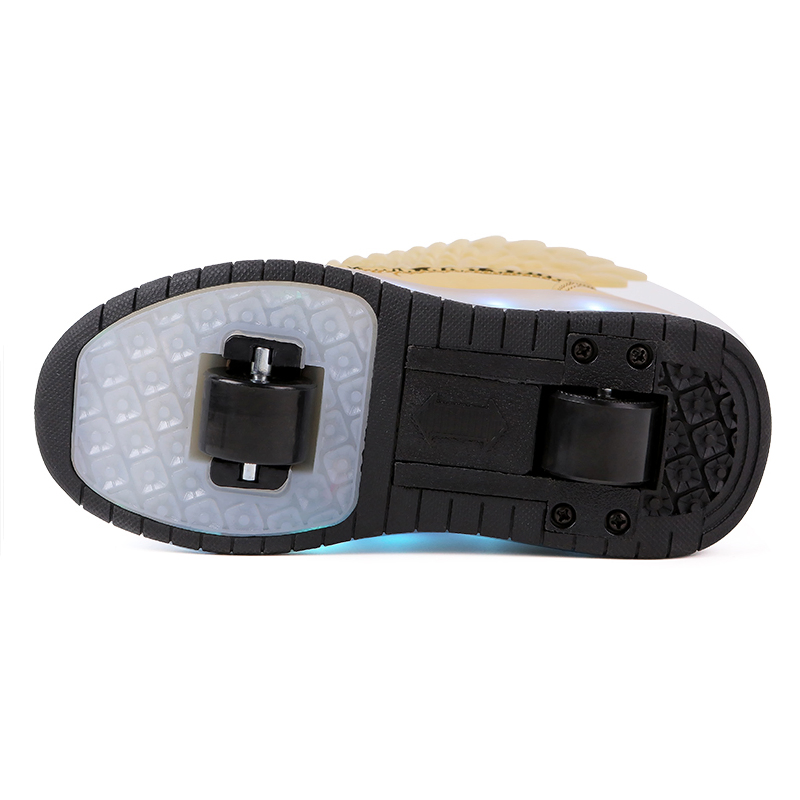 Zapatos automáticos con ruedas invisibles, patines de deformación, zapatos para patinaje y parkour Ex-23s3278