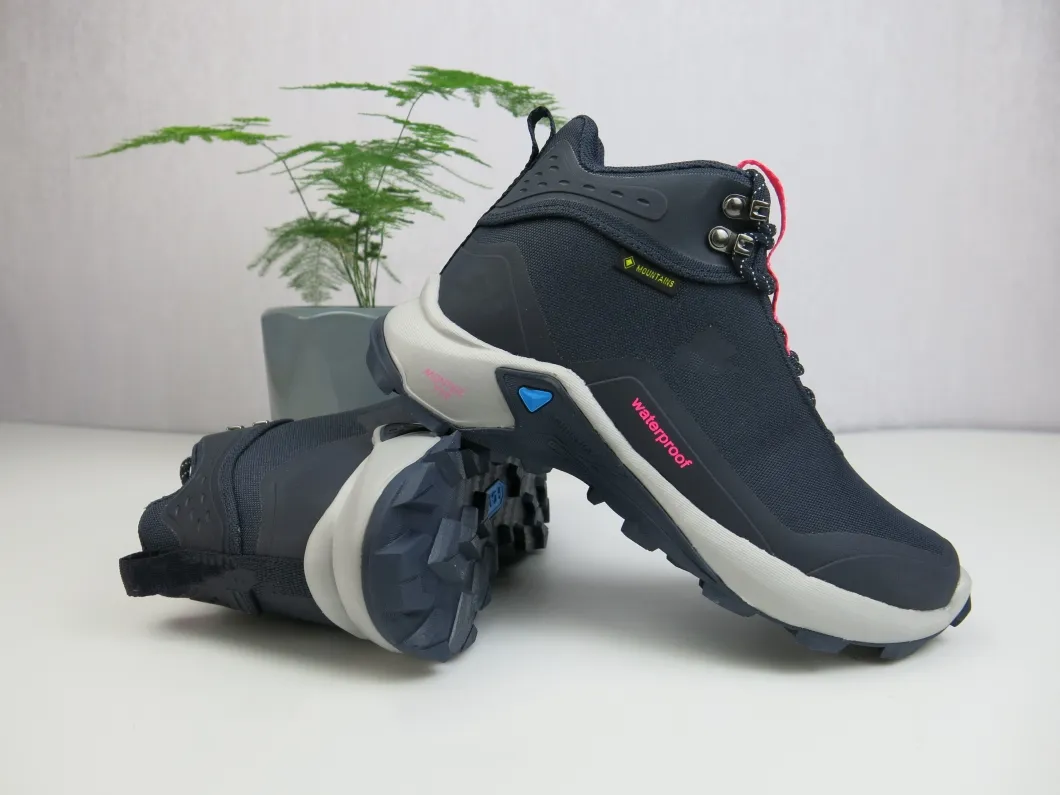 Zapatos de construcción impermeables MID - Botas de senderismo al aire libre
