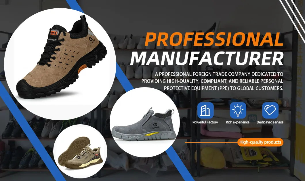 Botas cómodas de alta calidad y retardantes de llama, zapatos de seguridad unisex para procesamiento mecánico