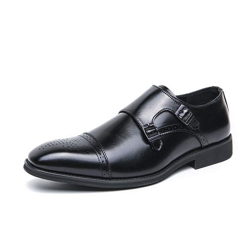 Zapatos de vestir para hombres impermeables profesionales con diseño puntiagudo elegante