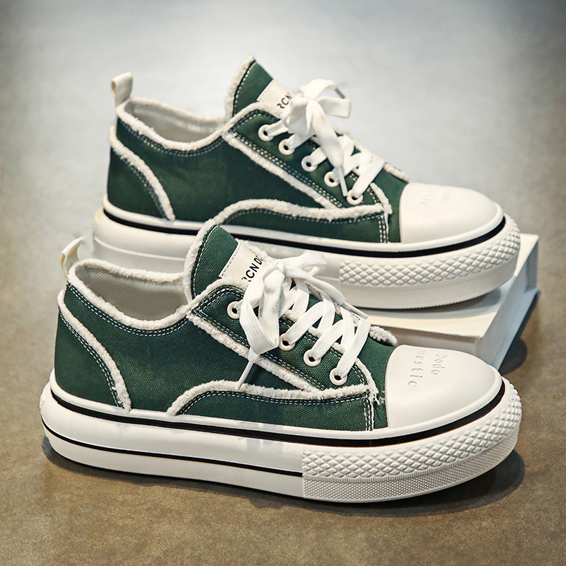 Zapatos de lona de moda, deportivos y casuales