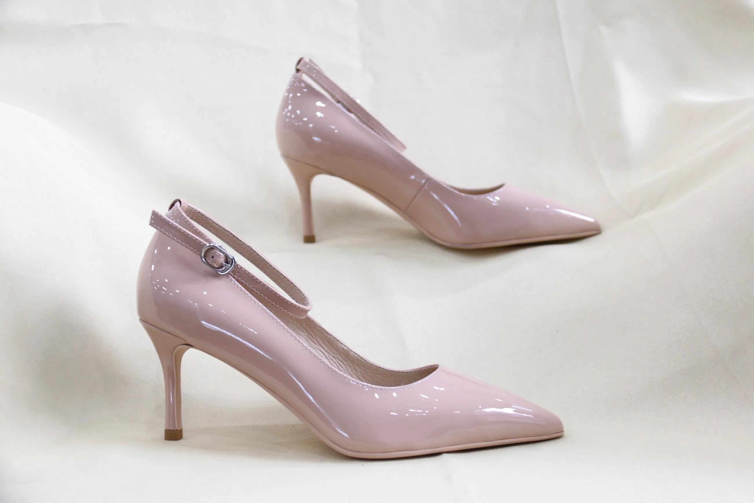 Zapatos de moda para mujer con tacón Mary Jane, vestidos de boda y fiesta al por mayor