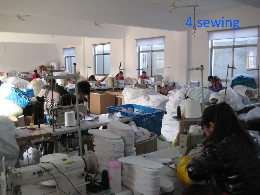 Proceso de producción zapatillas de hotel